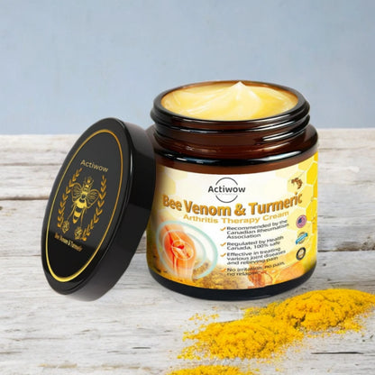 Bee Venom & Turmeric Pain Relief for Muscle and Joint Pain Cream