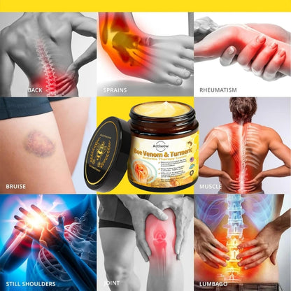 Bee Venom & Turmeric Pain Relief for Muscle and Joint Pain Cream