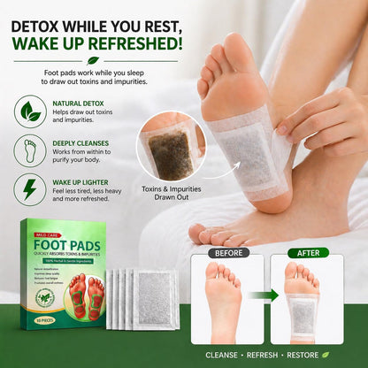 Herbal Foot Pads for Natural Detox & Sleep Support