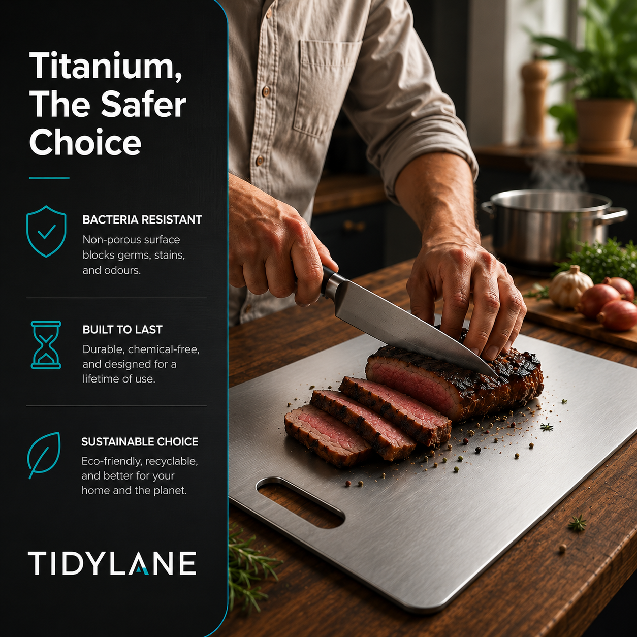 Titanium Chopping Board