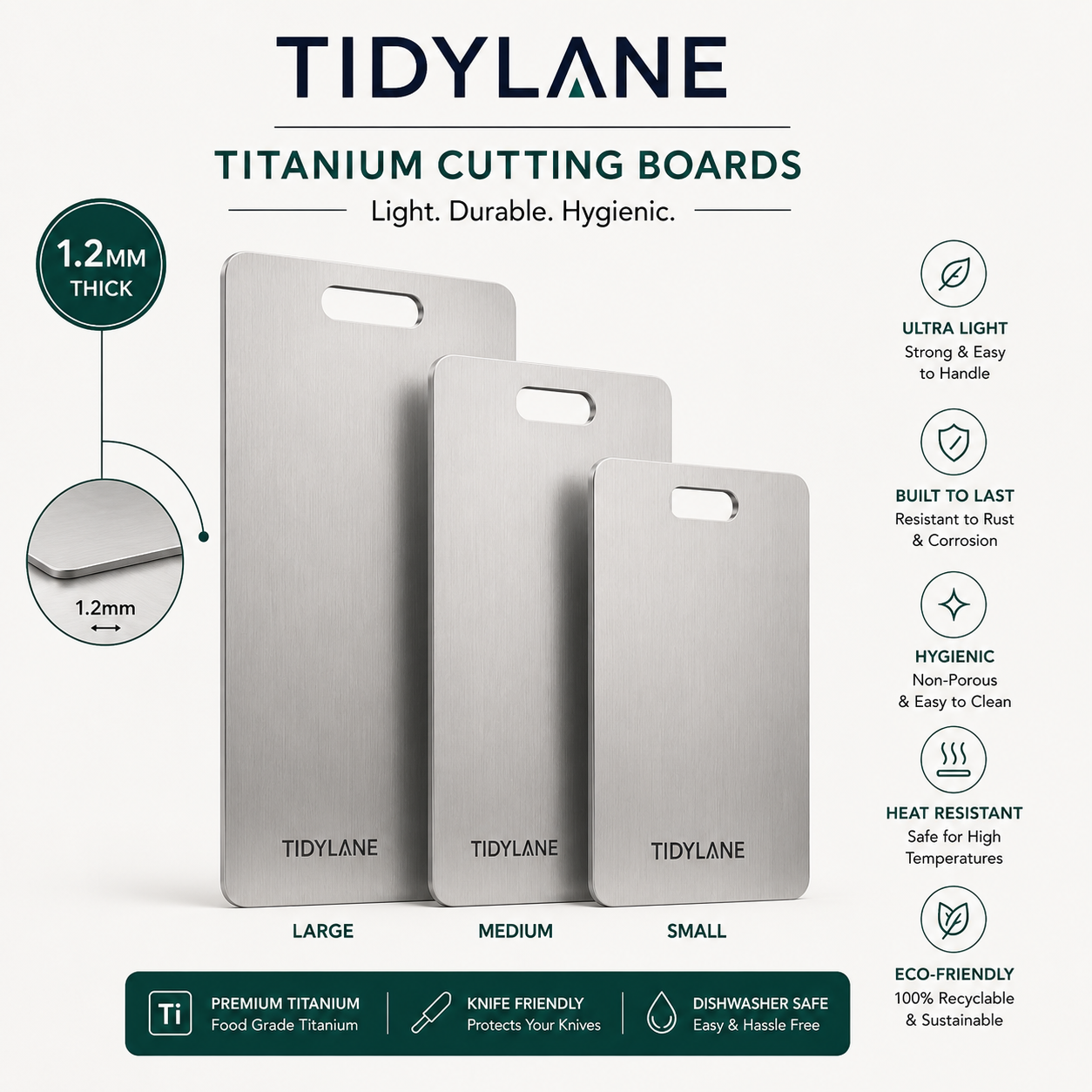 Titanium Chopping Board