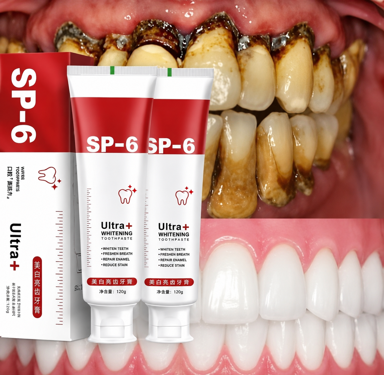 SP 6 Ultra Whitening Toothpaste
