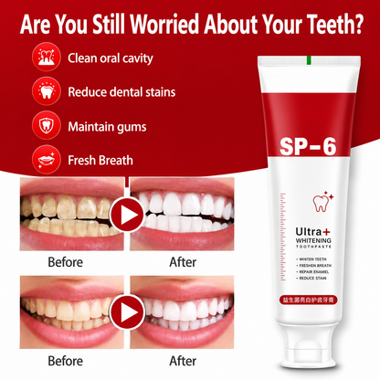 SP 6 Ultra Whitening Toothpaste